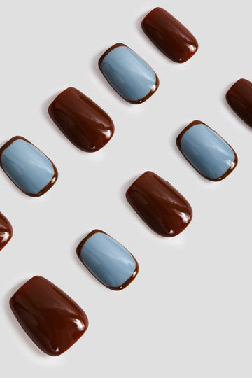 Chestnut (DARK RED & BLUE)
