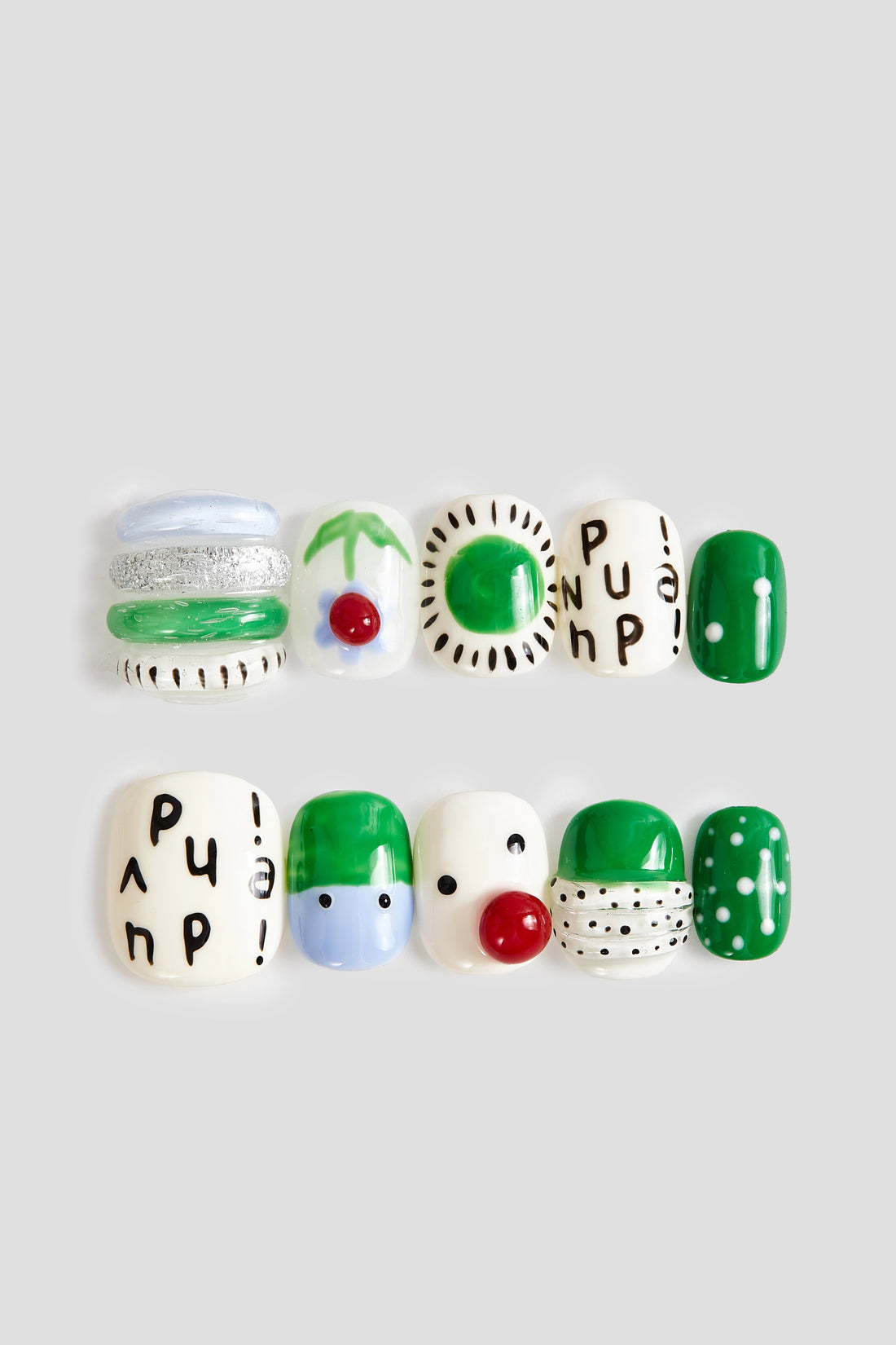 Fun Green Letters (GREEN)