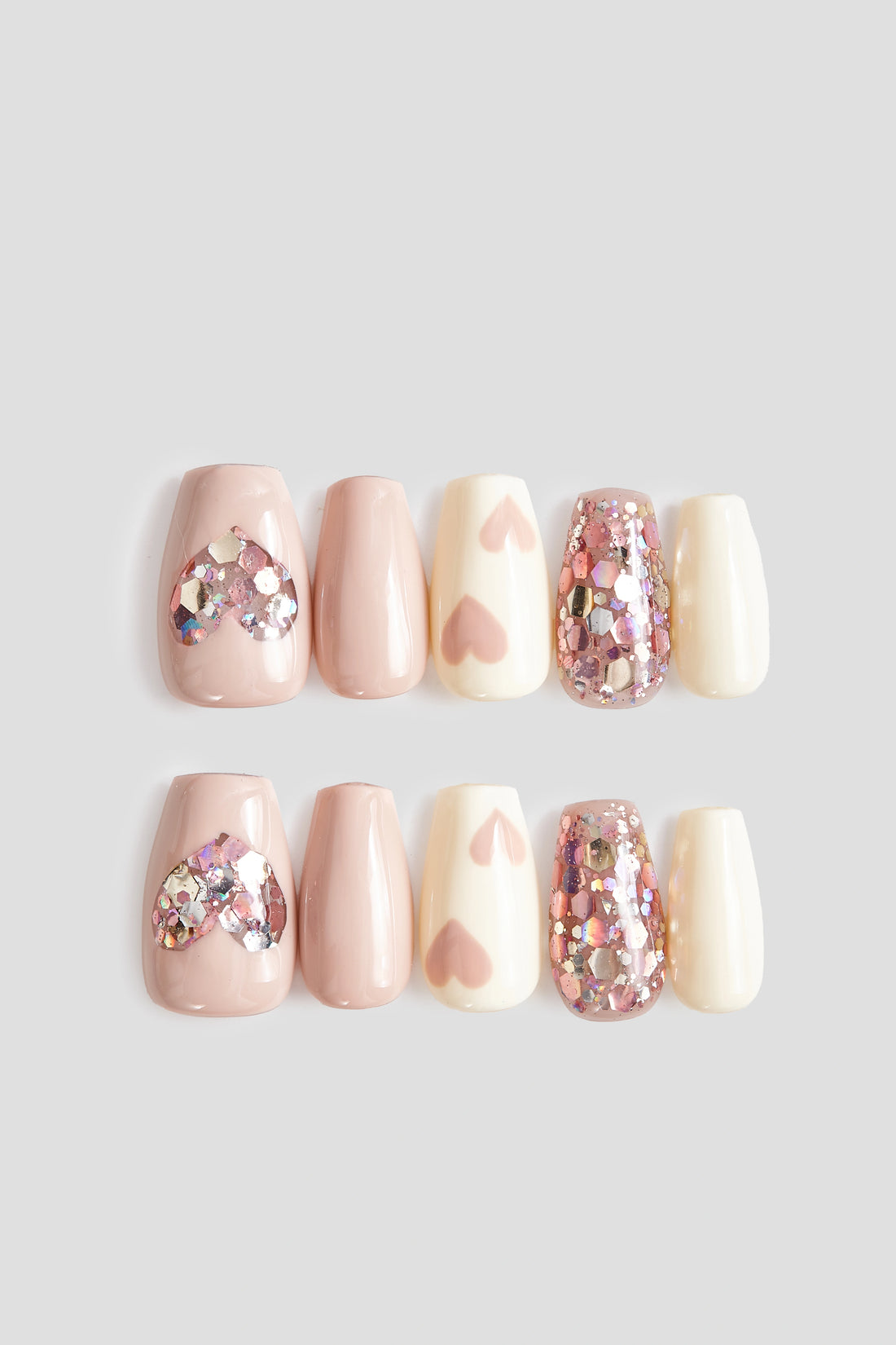 Glittery Heart (PINK)