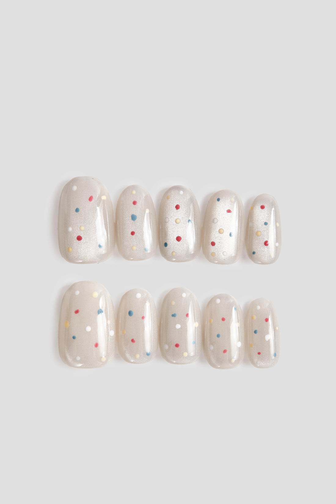 Colored Dotty Fun (WHITE)