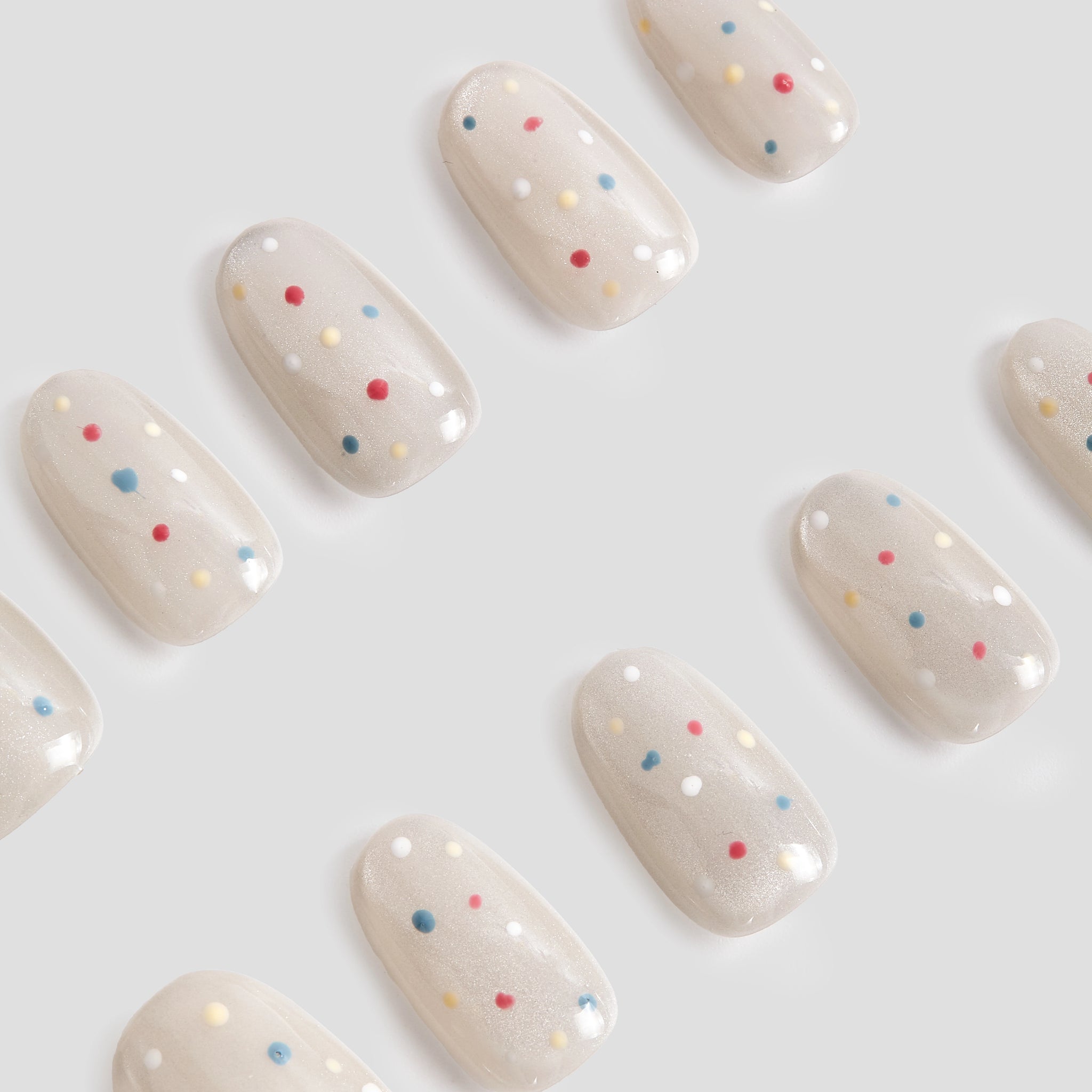Colored Dotty Fun (WHITE)