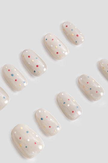 Colored Dotty Fun (WHITE)